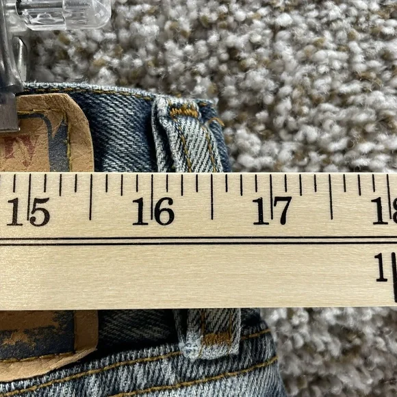 Diesel Industry Jeans Size 34x30 Mens Zatiny Light Wash Button Fly Blue Denim - Picture 4 of 9